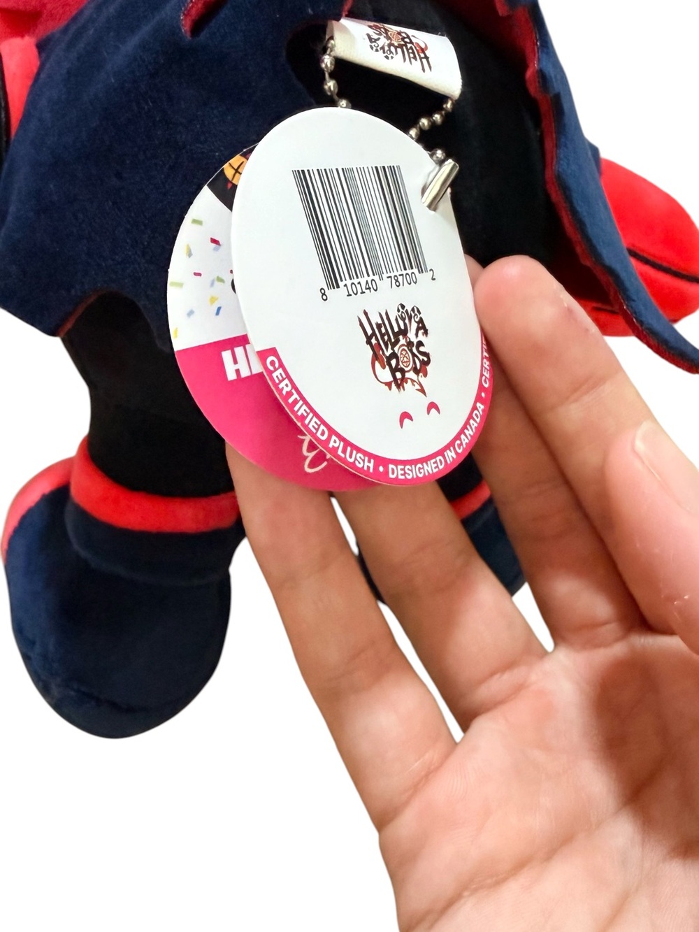 NWT Youtooz Helluva Boss Blitzo 13 in Plush - Picture 7 of 7